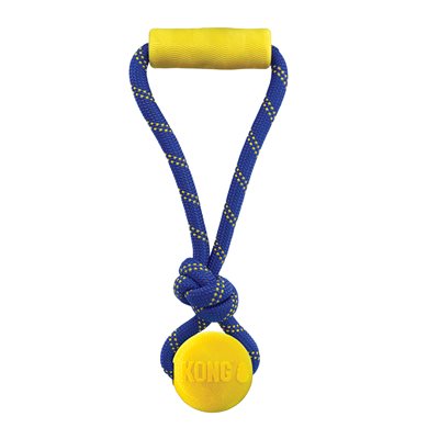 KONG Jaxx Brights Tug with Ball