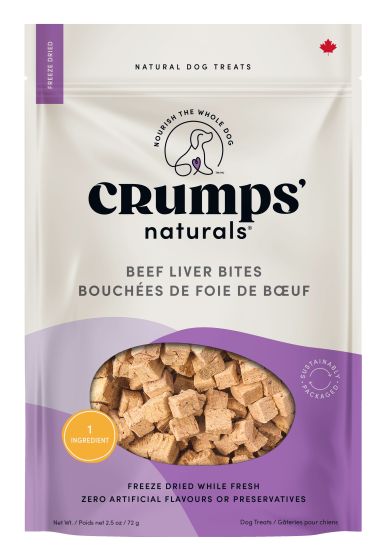 Crumps Beef Liver Bites Dog