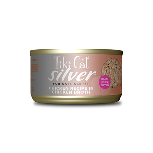 RECETTE DE POULET TIKI CAT® SILVER™ DANS UN BOUILLON DE POULET
