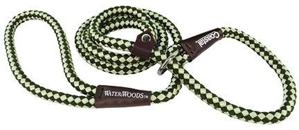 Water And Woods Braided Rope Dog Slip Leash