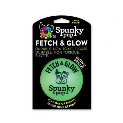 SPUNKY PUP® FETCH & GLOW BALL