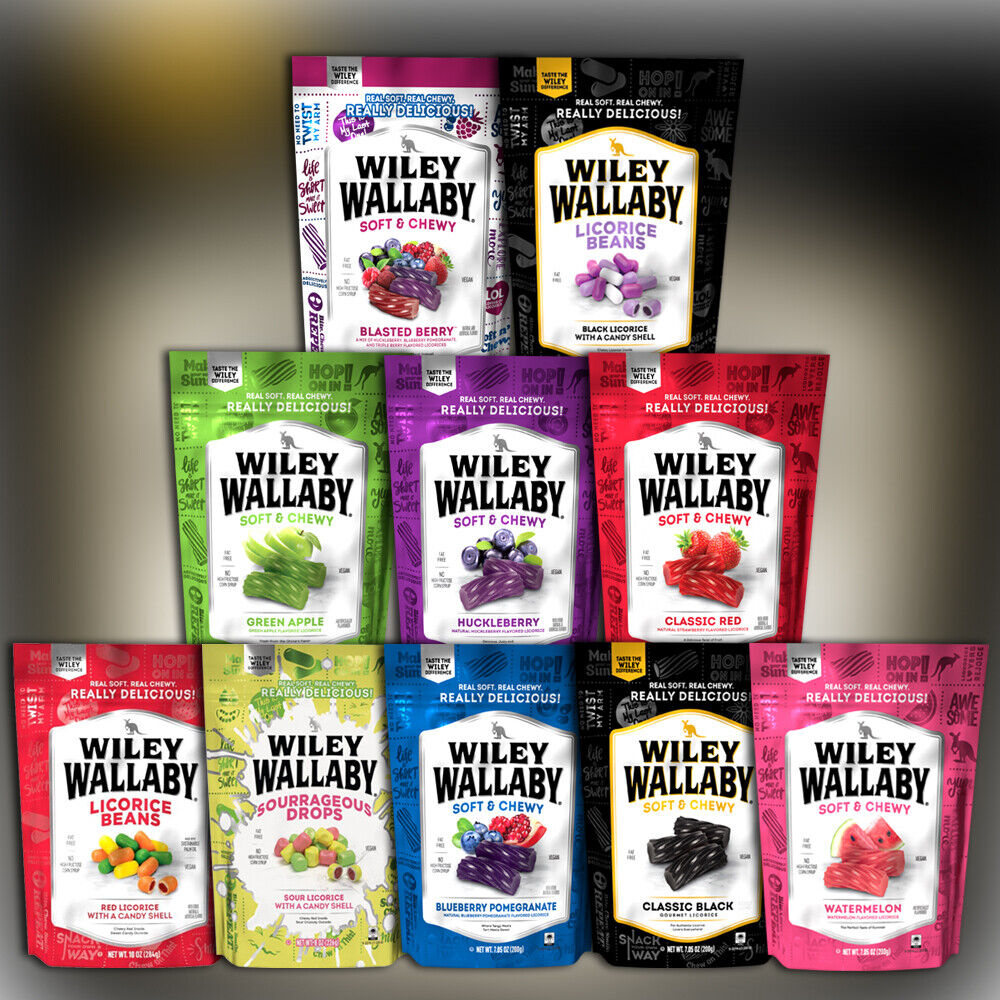 WILEY WALLABY® SOFT & CHEWY LICORICE
