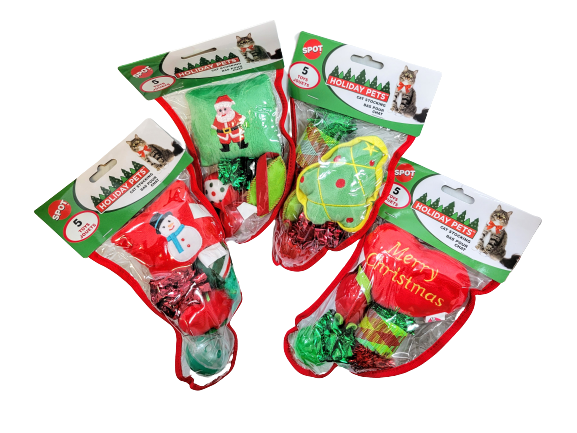 Chaussette pour chat des Fêtes