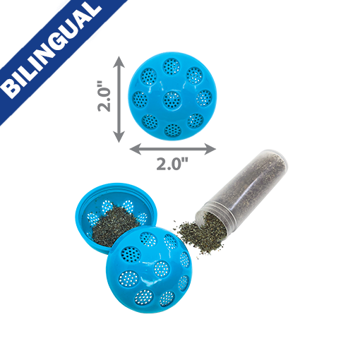 KONG® BLISSY™ MOON BALL WITH CATNIP CAT TOY