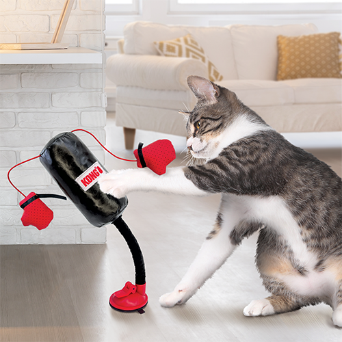 KONG® CONNECTS™ PUNCHING BAG CAT TOY