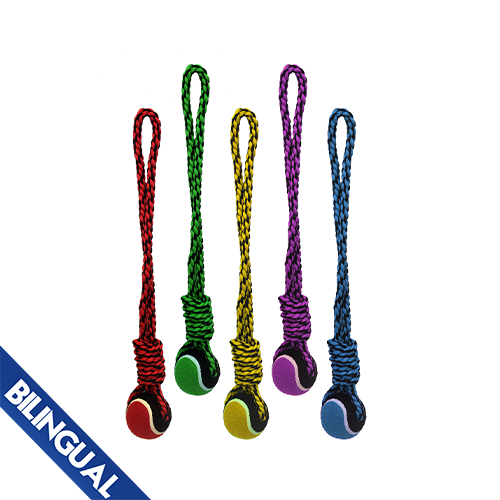 Multipet™ Nuts for Knots™ Rope Tug With Ball