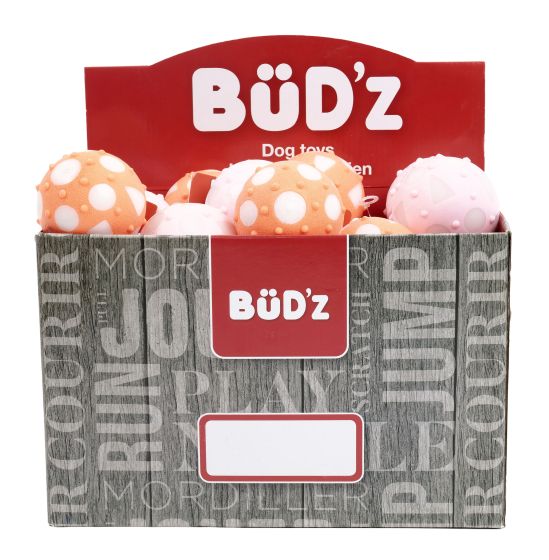 Bud'Z Caoutchouc Grandes Balles Pleines