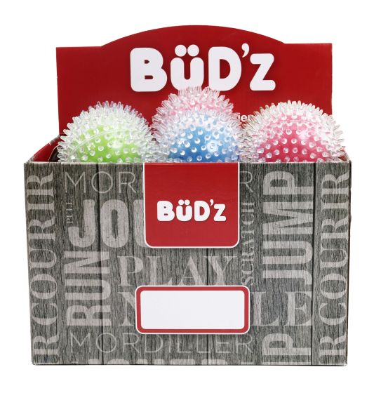 Bud'Z Transparent Balls With Spikes