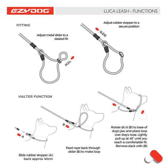 Ezydog Luca Lite Leash