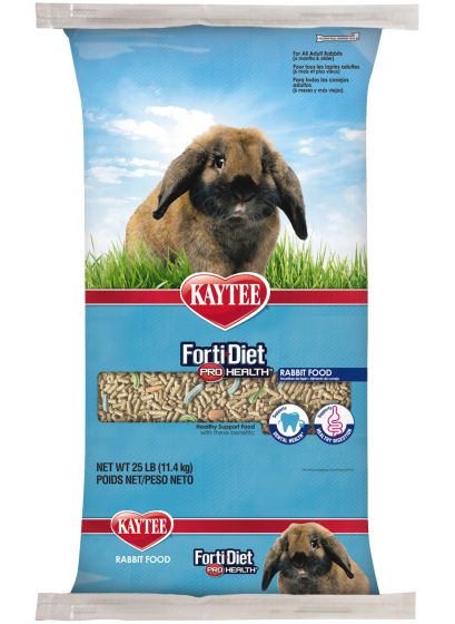 Kaytee Forti Diet Pro Health Adult Rabbit Small Animal 25lb