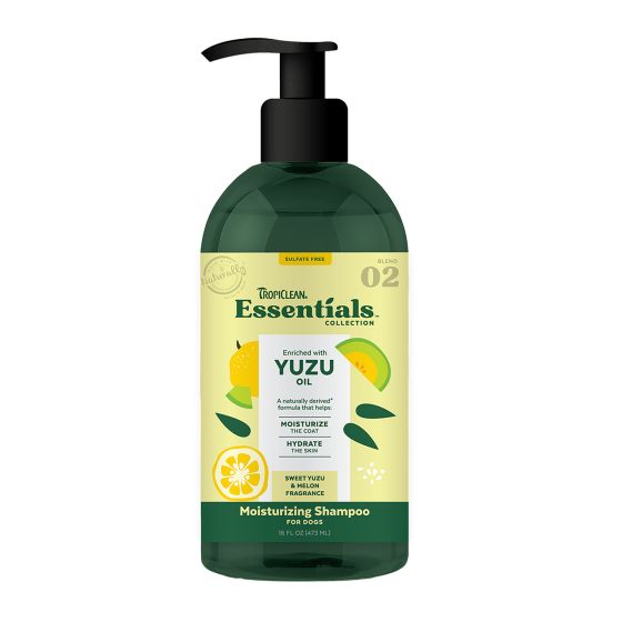 TropiClean Essentials Yuzu Fruit & Melon Shampoo