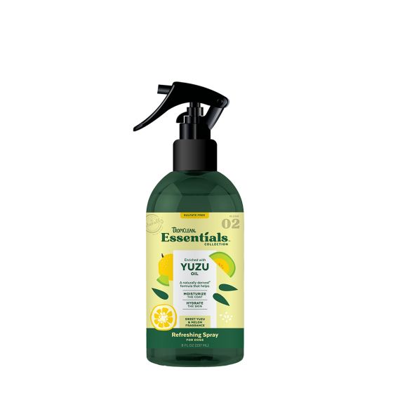 TropiClean Essentials Yuzu Fruit & Melon Deodorizing Spray