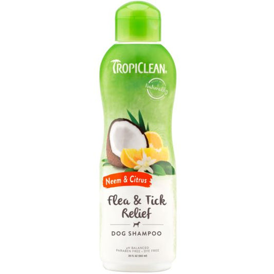 Tropiclean Neem And Citrus Itch Relief Shampoo Dog