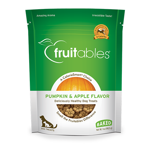 Fruitables® Pumpkin & Apple Flavor Dog Treat 7 oz