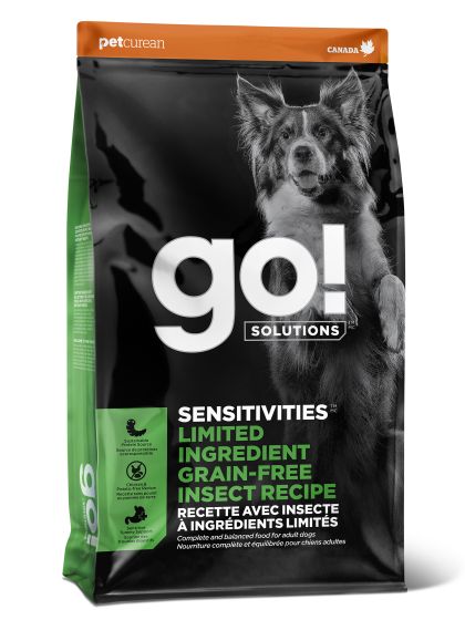 Go Sensitivities Limited Ingredient Grain Free Insect Dog