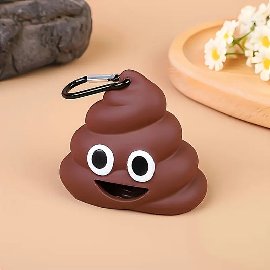 Poop Emoji Waste Bag Dispenser
