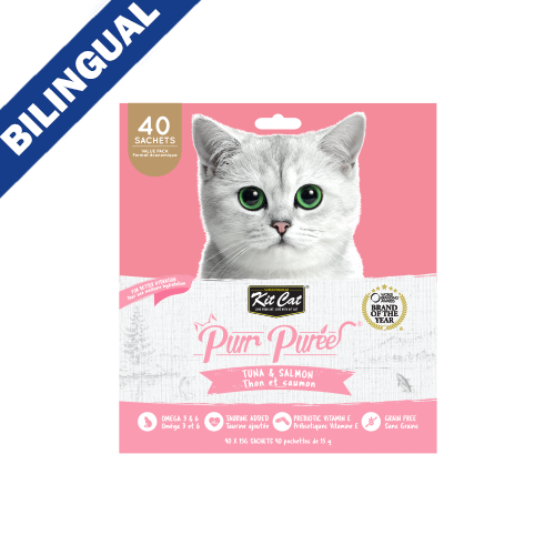 Kit Cat Purr Purées Tuna & Salmon 40x15gm