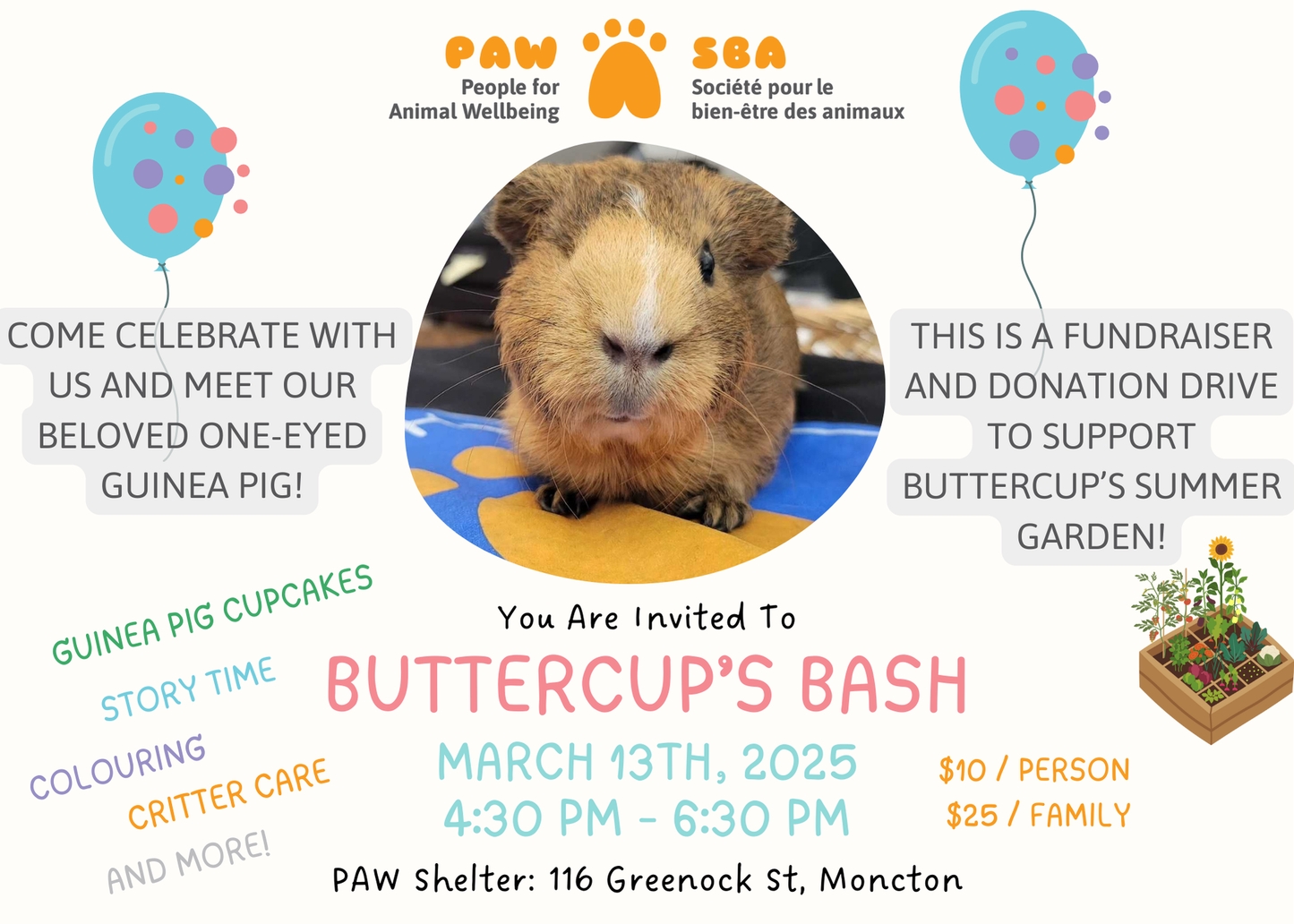 Buttercup's Bash 2025