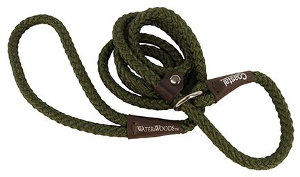 Water And Woods Braided Rope Dog Slip Leash