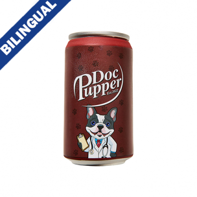 SPOT® FUN DRINK DOC PUPPER CAN 4.5"