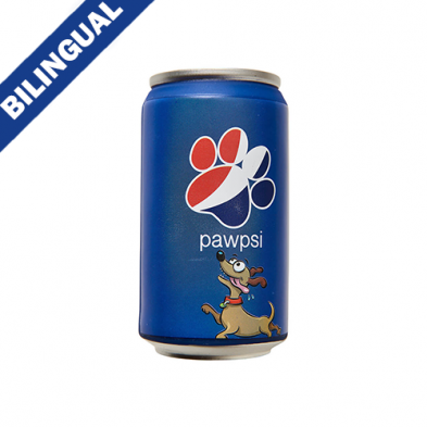 SPOT® FUN DRINK PAWPSI CAN 4.5"