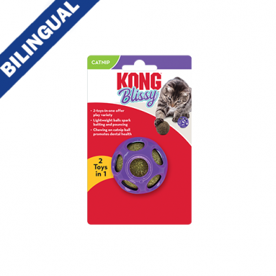 KONG® BLISSY™ MOON BALL WITH CATNIP CAT TOY