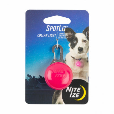 Nite Ize® SpotLit™ Collar Lights Pink