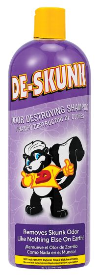 De-Skunk Shampoing destructeur d'odeurs pour chien