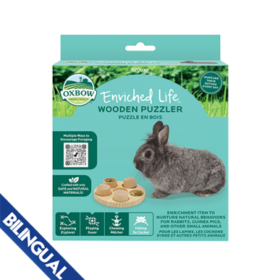 OXBOW ANIMAL HEALTH™ ENRICHED LIFE WOODEN PUZZLER