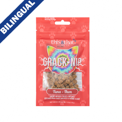 THIS & That® SNACK STATION CRACK-NIP THON 43 GM GÂTERIE POUR CHAT
