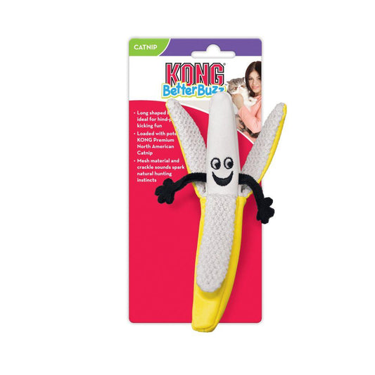 BETTER BUZZ BANANA CAT TOY/ Jouet pour chat